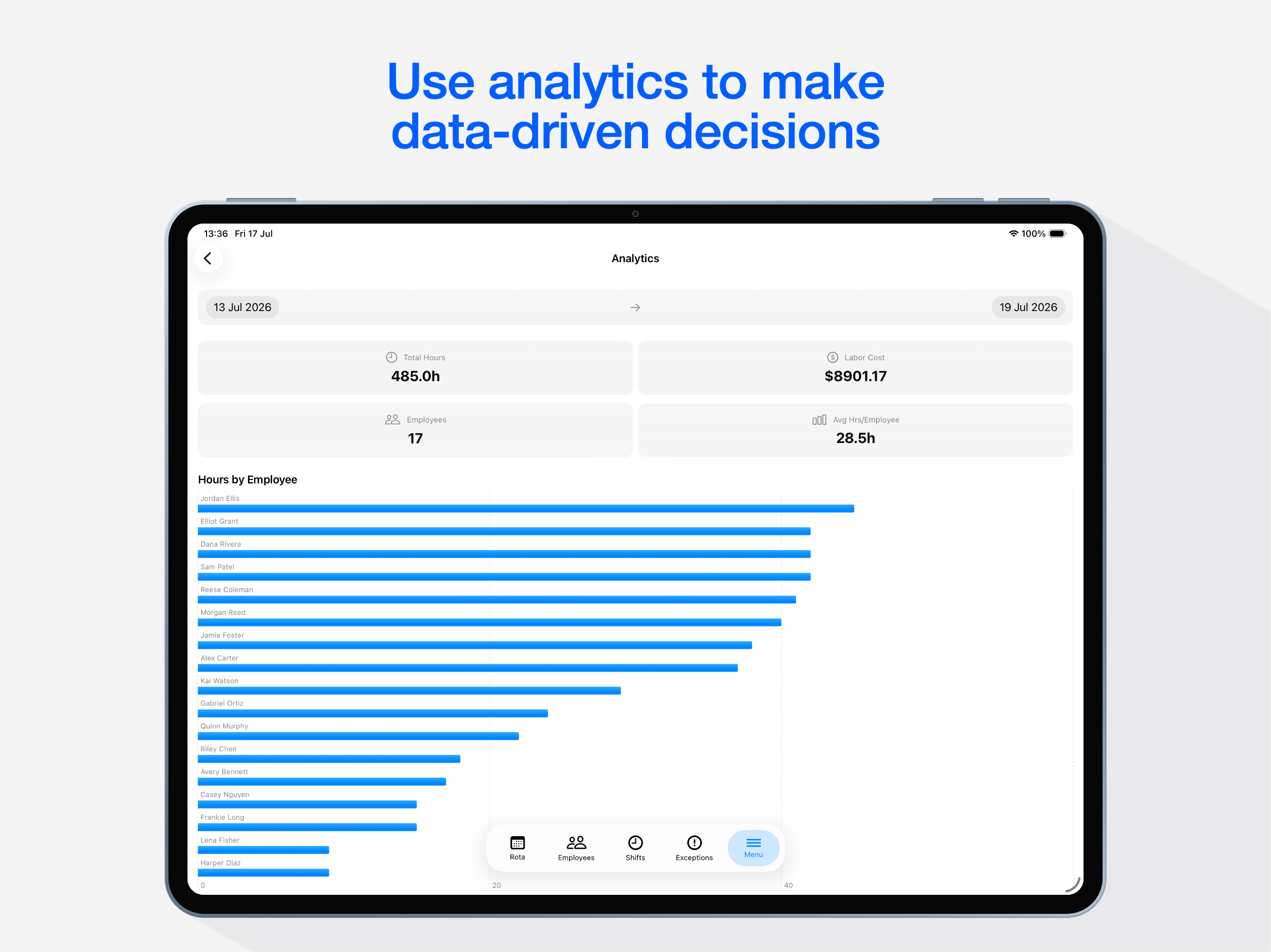 autorota app screenshot