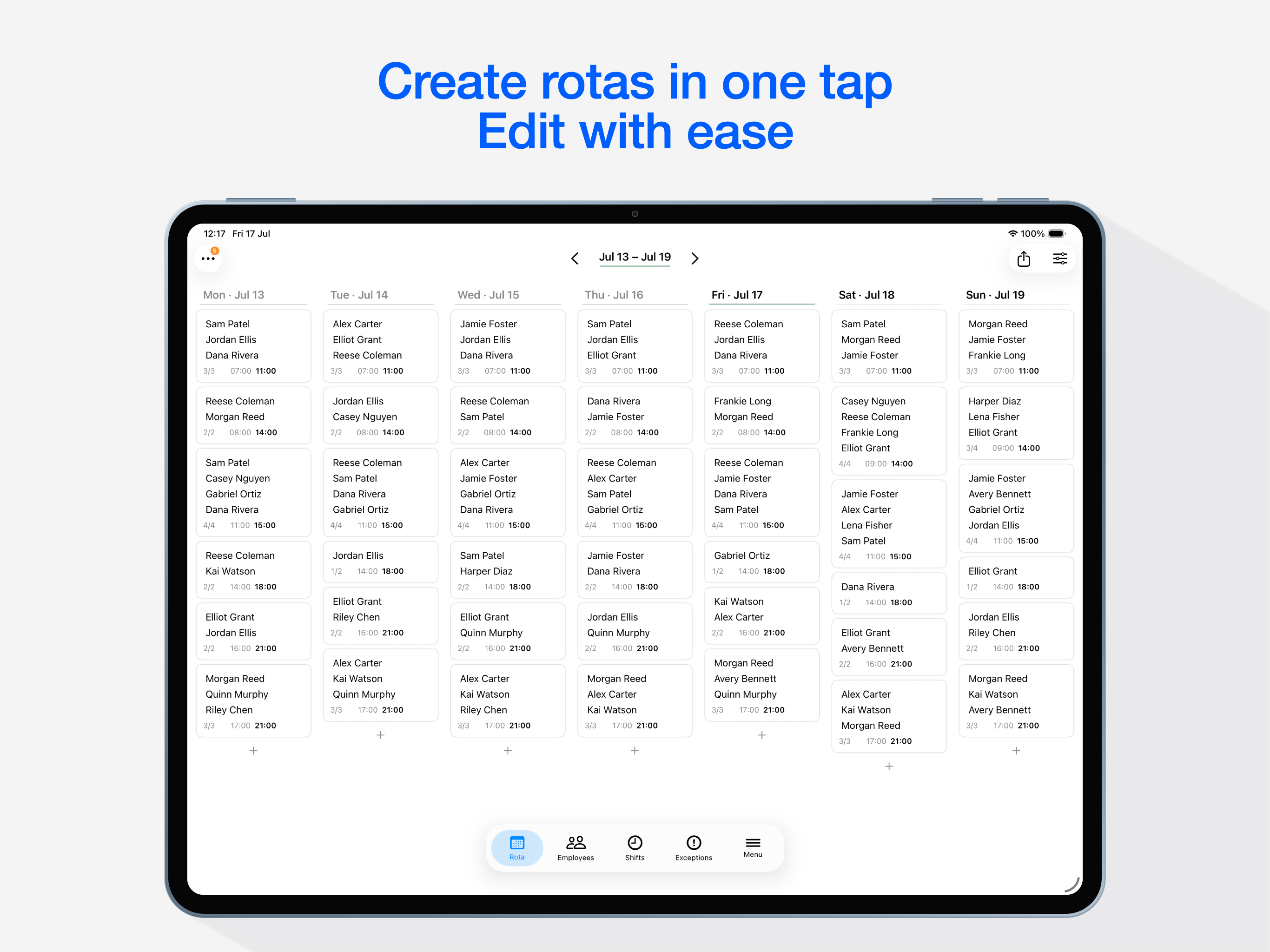 autorota app screenshot
