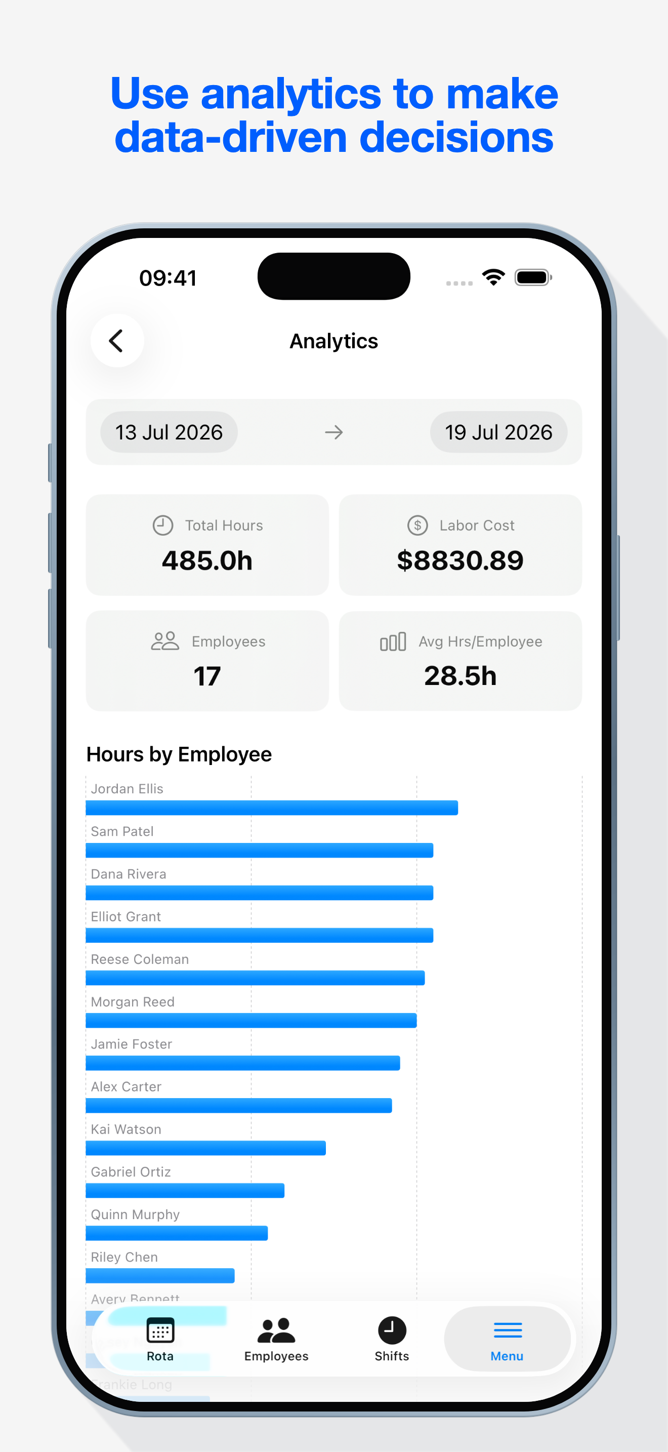 autorota app screenshot