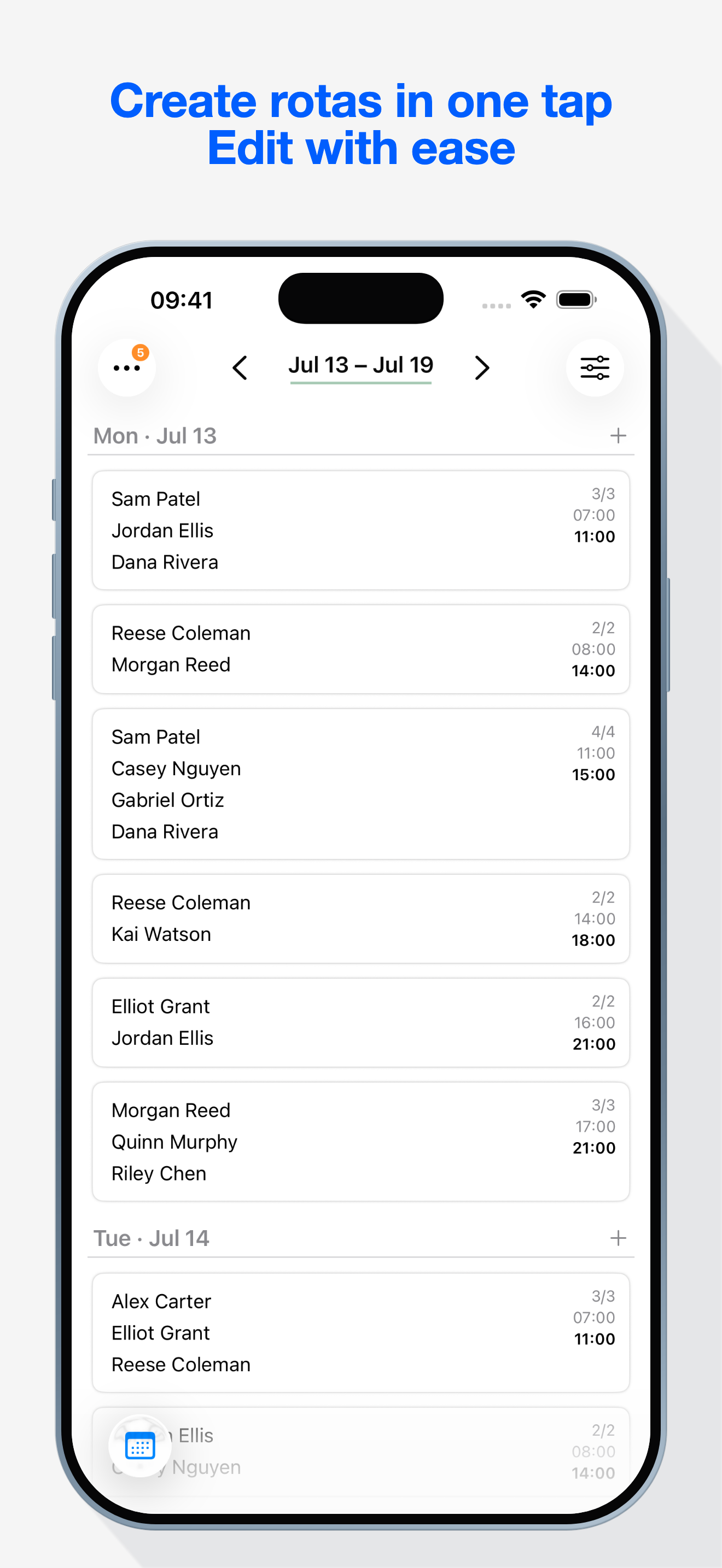 autorota app screenshot
